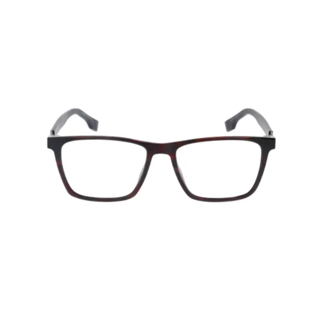 Óculos de Grau Hugo BOSS 1576/CS WR7 56UC S Acetato Preto Mesclado com lentes do Clip-On na cor Verde Polarizado 4