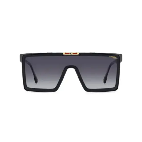 Óculos de Sol Carrera VICTORY C 07/S 7C5 999O Eco Poliamida Preto com lentes na cor Cinza Degradê