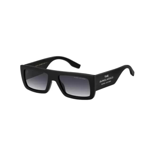 Óculos de Sol Marc Jacobs MARC 775/S 807 539O Acetato Preto com lentes na cor Cinza Degradê 1