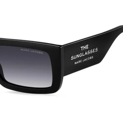 Óculos de Sol Marc Jacobs MARC 775/S 807 539O Acetato Preto com lentes na cor Cinza Degradê