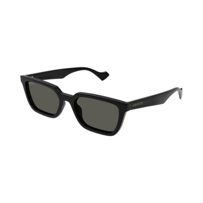 Óculos de Sol Gucci GG1539S-001 55 Acetato Preto com lentes na cor Fumê 1