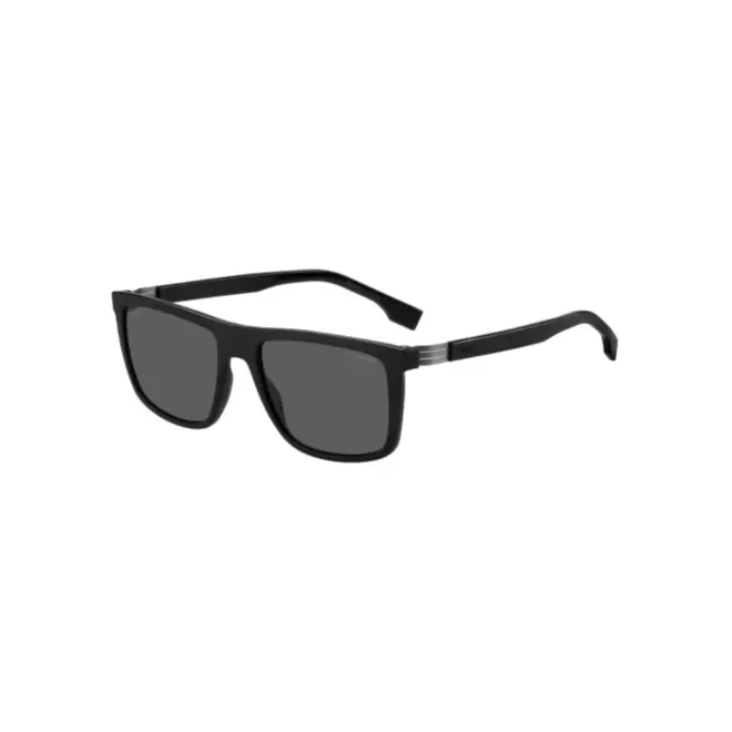Óculos de Sol Hugo BOSS 1699/S 807 56M9 S Poliamida Preto com lentes na cor Cinza Polarizado 1