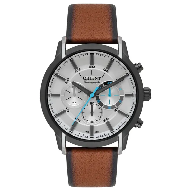 Relógio Orient Sport Cronógrafo Masculino - MTSCC045 S1MX Marrom 1