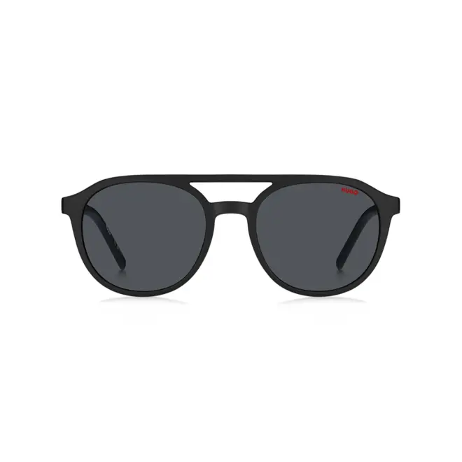 Óculos de Sol Hugo Boss HG 1305/S 807 54IR S Acetato Preto com lentes na cor Cinza 2