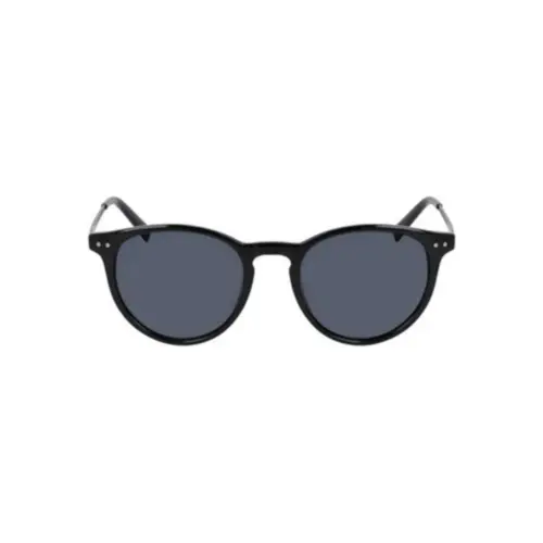 Óculos de Sol Nautica Polarizado N900SP 001 50 Acetato Preto com lentes na cor Cinza Polarizado