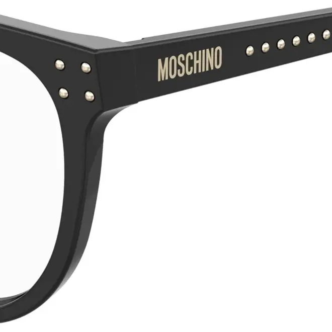 Óculos de Grau Moschino MOS596 807 5417 R Acetato Preto 3