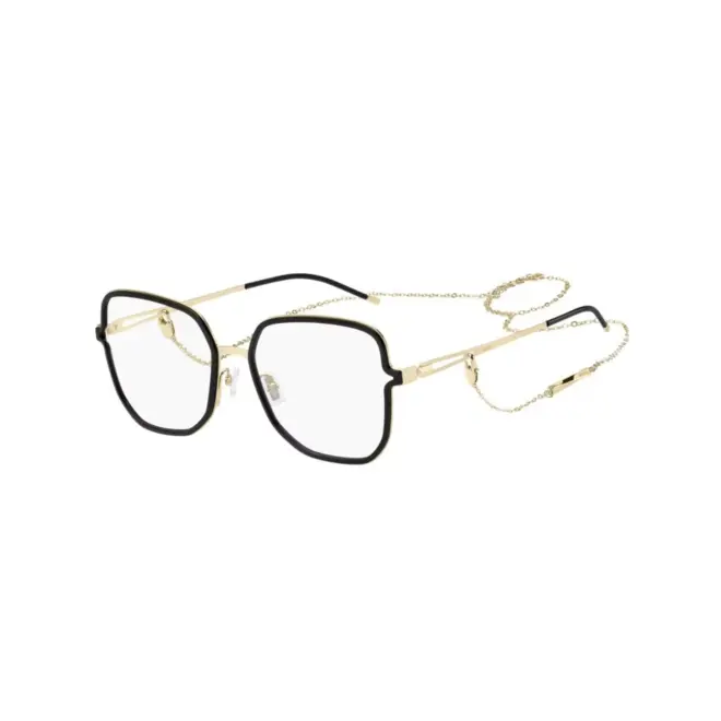 Óculos de Grau Hugo BOSS 1394 2M2 5516 R Metal Preto e Dourado 1