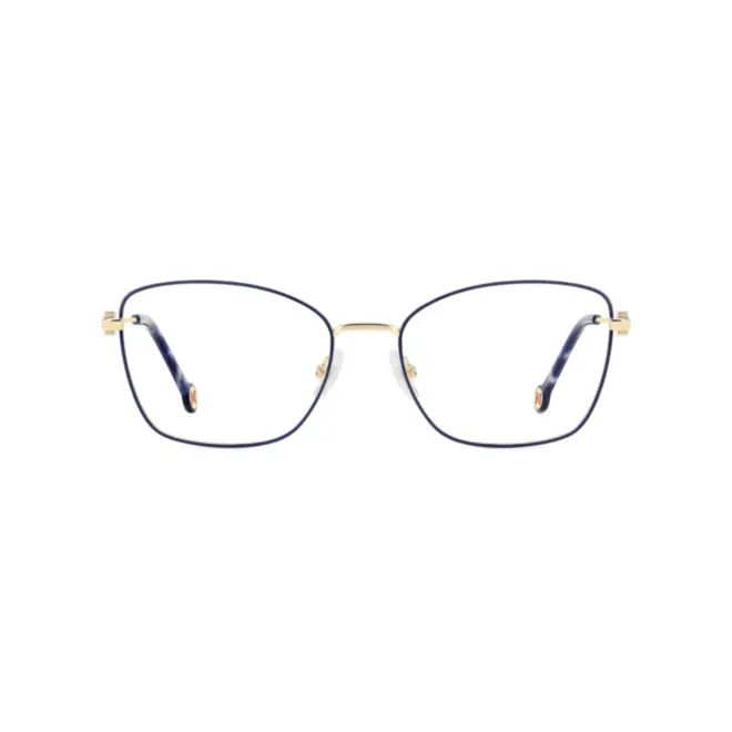 Óculos de Grau Carolina Herrera HER 0277 NUC 5617 Metal Dourado e Azul 2