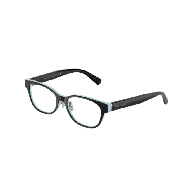 Óculos de Grau Tiffany 0TF2263D 8055 53 Acetato Preto e Azul 1