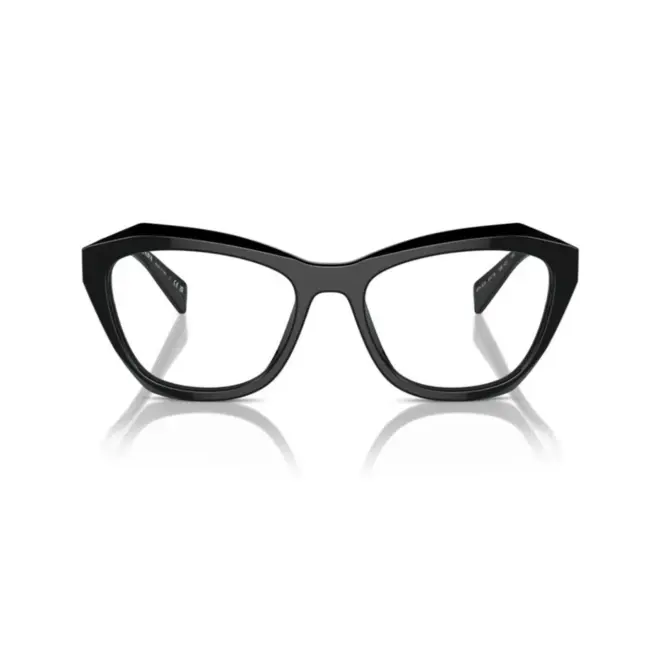 Óculos de Grau Prada 0PR A20V 16K1O154 Acetato Preto 2