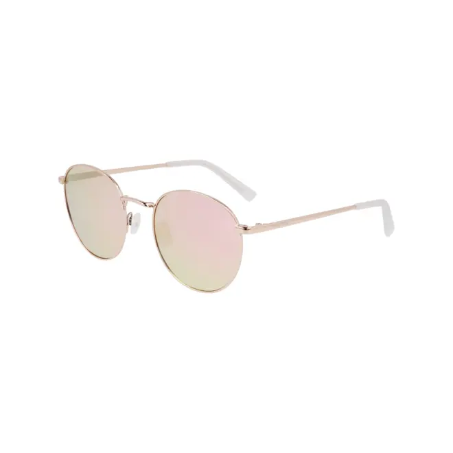 Óculos de Sol Nautica N100SP 770 51 Metal Rose com lentes na cor Rosa Polarizado Espelhado 1