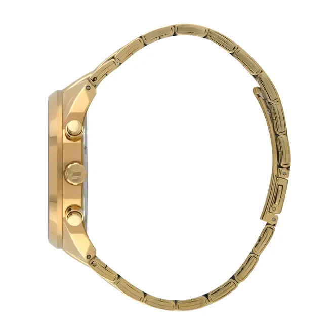 Relógio Orient Solartech Cronógrafo Masculino - MGSSC054 P2KX Dourado 2