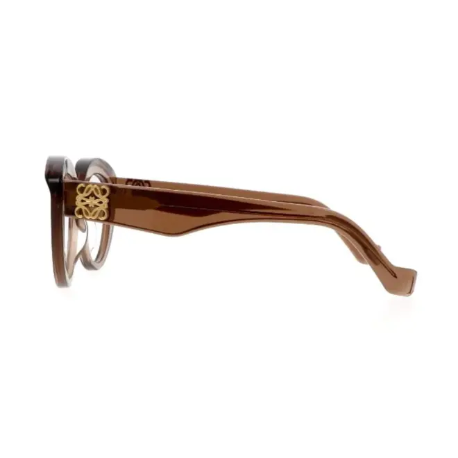 Óculos de Grau Loewe LW50058I_51050 Acetato Marrom Transparente 3