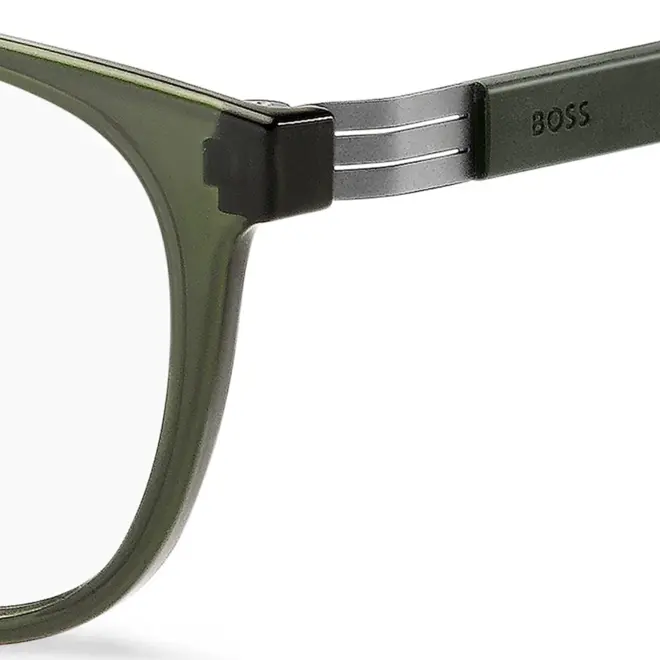 Óculos de Grau Hugo BOSS 1577 1ED 5220 R Poliamida Verde Transparente 3