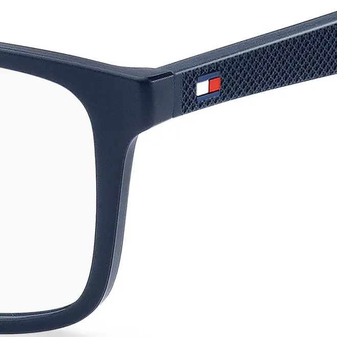 Óculos de Grau Tommy Hilfiger TH 2049 FLL 5318 R Eco Poliamida Azul Fosco 4