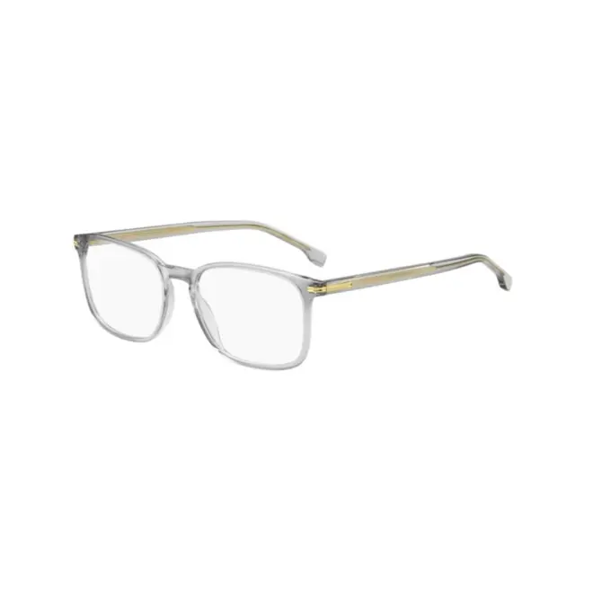 Óculos de Grau Hugo BOSS 1727 KB7 5518 R Acetato Cinza Transparente 1