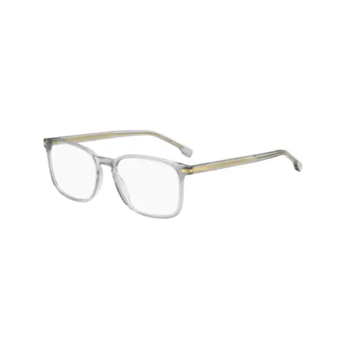 Óculos de Grau Hugo BOSS 1727 KB7 5518 R Acetato Cinza Transparente