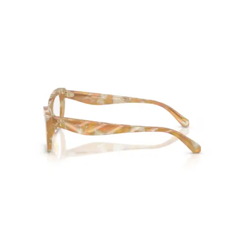 Óculos de Grau Tory Burch 0TY2155U 1949 52 Acetato Laranja Mesclado