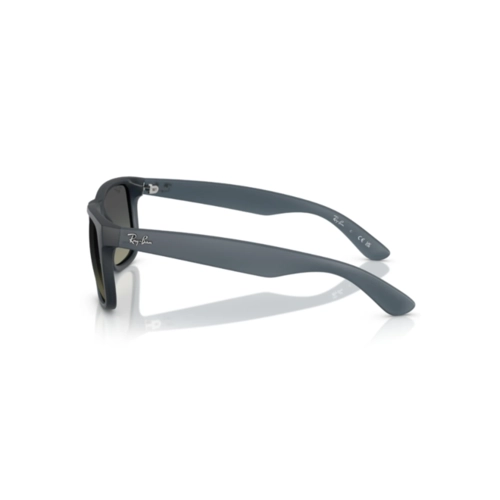 Óculos de Sol Ray-Ban Justin 0RB4165 68131155 Nylon Azul com lentes na cor Cinza Degradê
