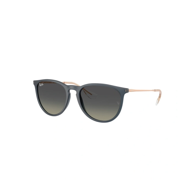 Óculos de Sol Ray-Ban Erika 0RB4171 68131154 Nylon Azul Escuro com lentes na cor Cinza Degradê 1