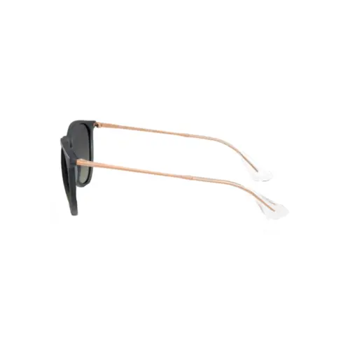 Óculos de Sol Ray-Ban Erika 0RB4171 68131154 Nylon Azul Escuro com lentes na cor Cinza Degradê