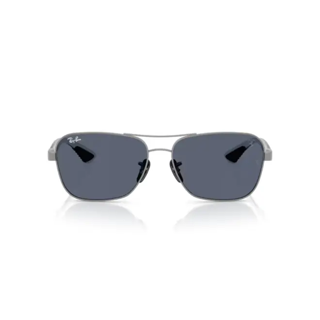 Óculos de Sol Ray-Ban Ferrari 0RB8336M F1168758 Metal Chumbo com lentes na cor Cinza 2