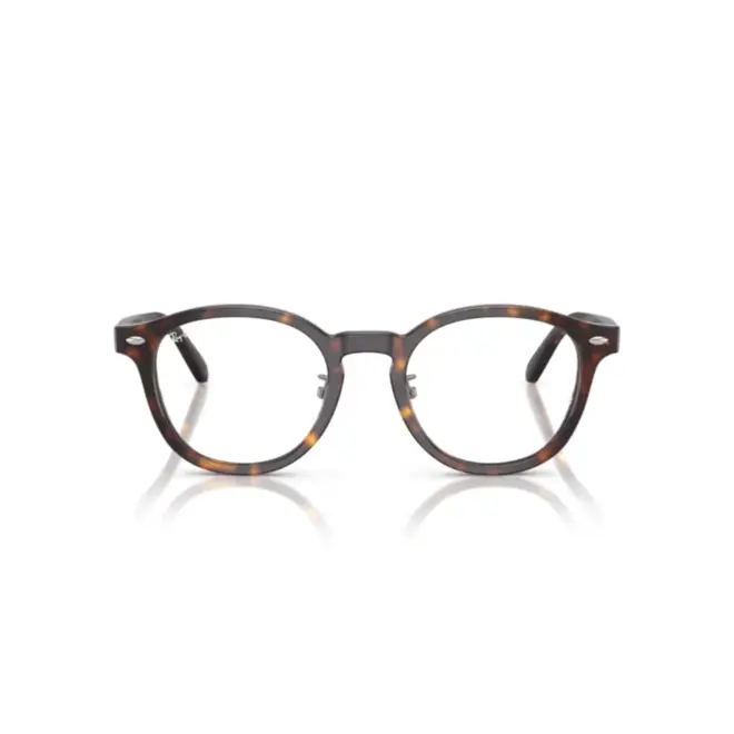 Óculos de Grau Ray-Ban 0RX5443D 2012 49 Acetato Marrom Mesclado 2