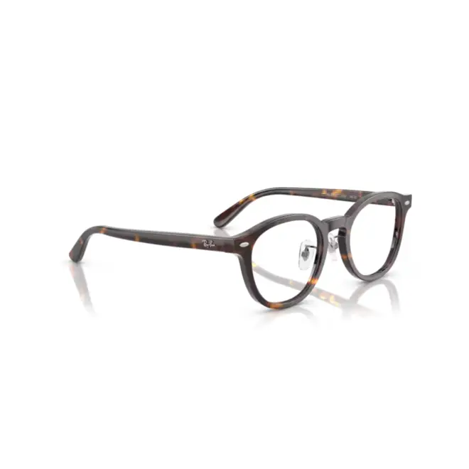 Óculos de Grau Ray-Ban 0RX5443D 2012 49 Acetato Marrom Mesclado 3