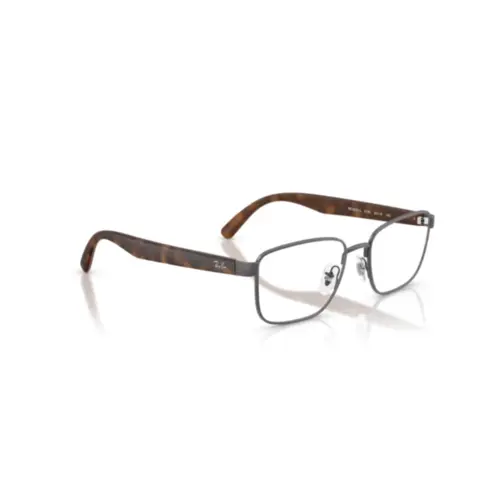Óculos de Grau Ray-Ban 0RX6537L 3185 54 Metal Chumbo Fosco