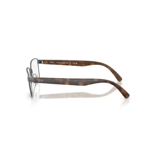 Óculos de Grau Ray-Ban 0RX6537L 3185 54 Metal Chumbo Fosco