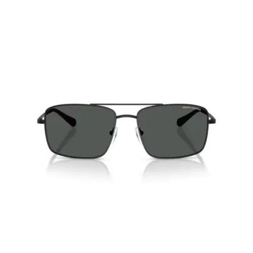 Óculos de Sol Armani Exchange 0AX2054S 60008757 Metal Preto com lentes na cor Cinza