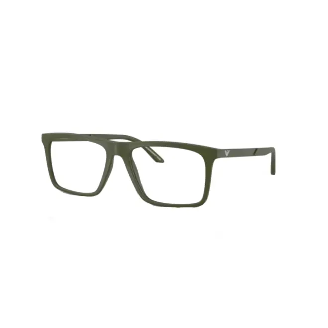 Óculos de Grau Emporio Armani 0EA3253 6184 55 Acetato Verde Fosco 1