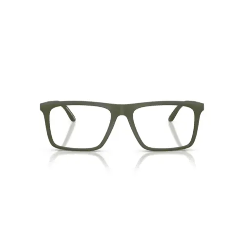 Óculos de Grau Emporio Armani 0EA3253 6184 55 Acetato Verde Fosco