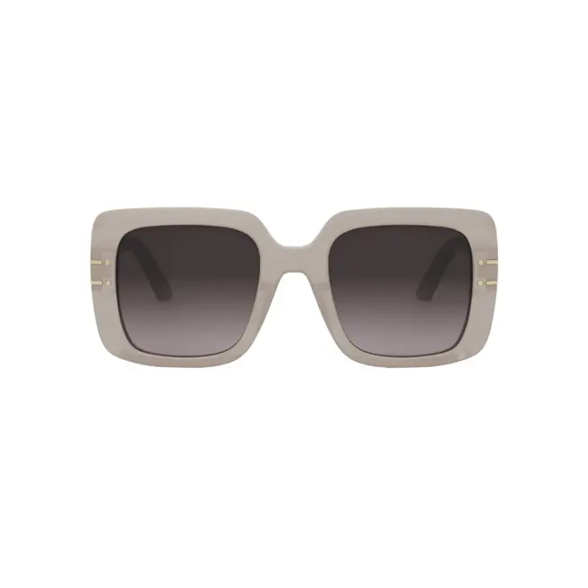 Óculos de Sol Christian Dior DiorSignature S11I CD40171I_5457B Acetato Nude com lentes na cor Cinza Degradê 2