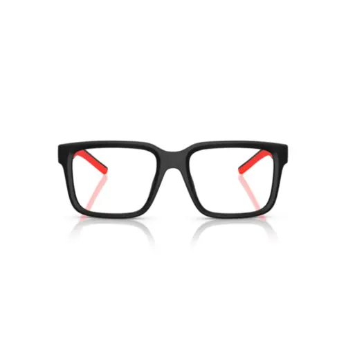 Óculos de Grau Scuderia Ferrari 0FZ8016U 504 53 Acetato Preto e Vermelho