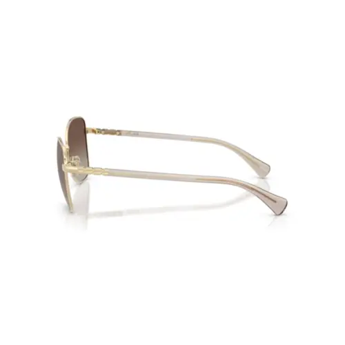 Óculos de Sol Ralph 0RA4147 9116B858 Metal Dourado com lentes na cor Marrom Espelhado