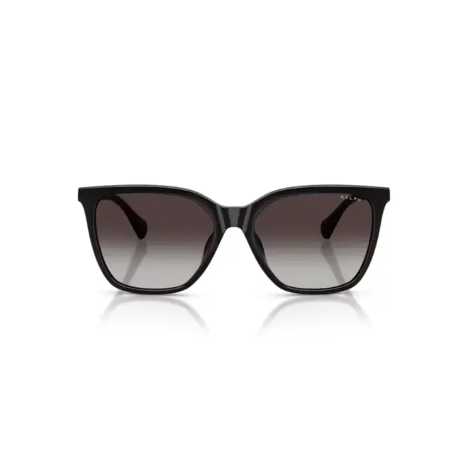 Óculos de Sol Ralph 0RA5328U 50018G56 Acetato Preto com lentes na cor Cinza Degradê 2