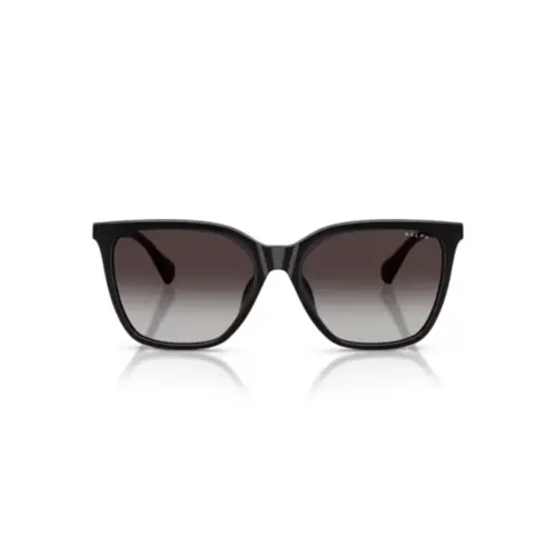 Óculos de Sol Ralph 0RA5328U 50018G56 Acetato Preto com lentes na cor Cinza Degradê