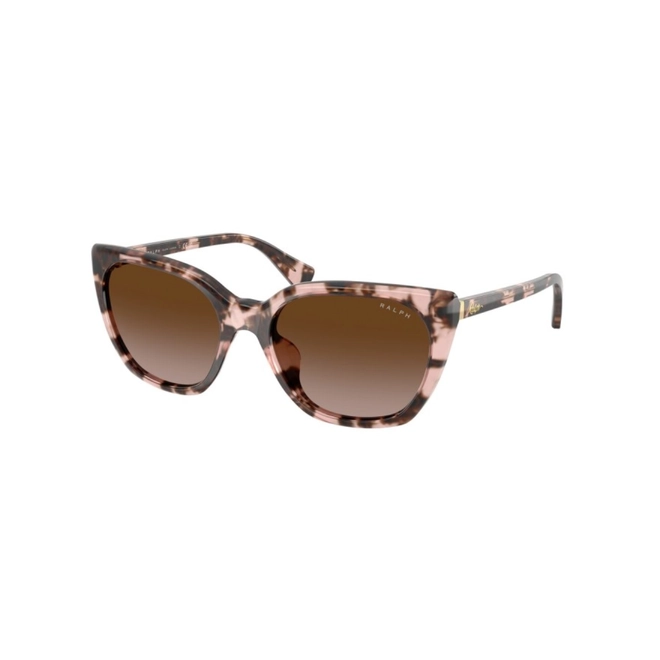 Óculos de Sol Ralph 0RA5330U 60581356 Acetato Rosa Mesclado com lentes na cor Marrom Degradê 1