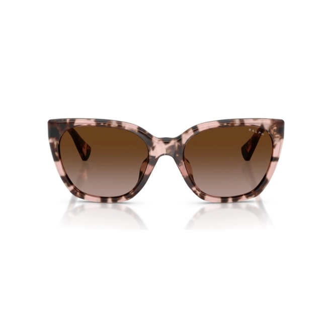 Óculos de Sol Ralph 0RA5330U 60581356 Acetato Rosa Mesclado com lentes na cor Marrom Degradê 2