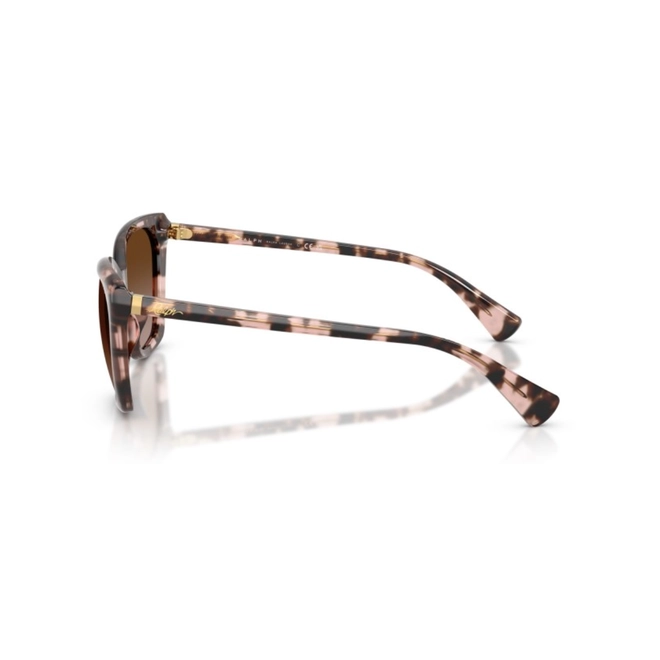 Óculos de Sol Ralph 0RA5330U 60581356 Acetato Rosa Mesclado com lentes na cor Marrom Degradê 3
