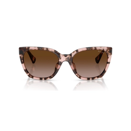 Óculos de Sol Ralph 0RA5330U 60581356 Acetato Rosa Mesclado com lentes na cor Marrom Degradê