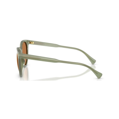 Óculos de Sol Ralph 0RA5331U 60497355 Acetato Verde Transparente com lentes na cor Laranja