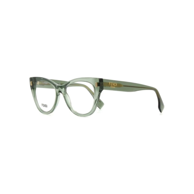 Óculos de Grau Fendi FE50086I_53095 Acetato Verde 1