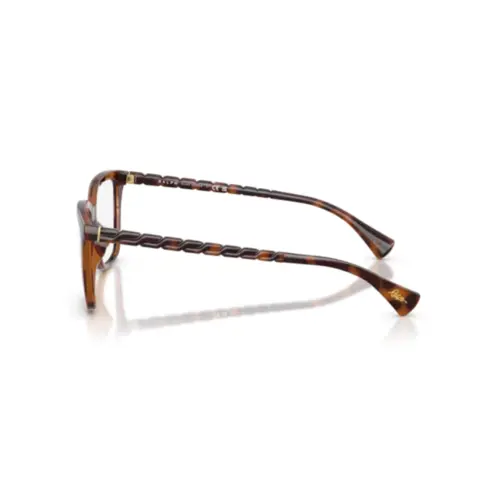 Óculos de Grau Ralph 0RA7178U 6149 54 Acetato Marrom Mesclado