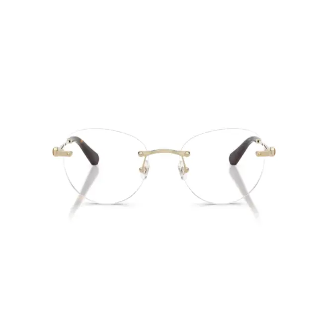 Óculos de Grau Swarovski 0SK1021 4013 53 Metal Dourado 2