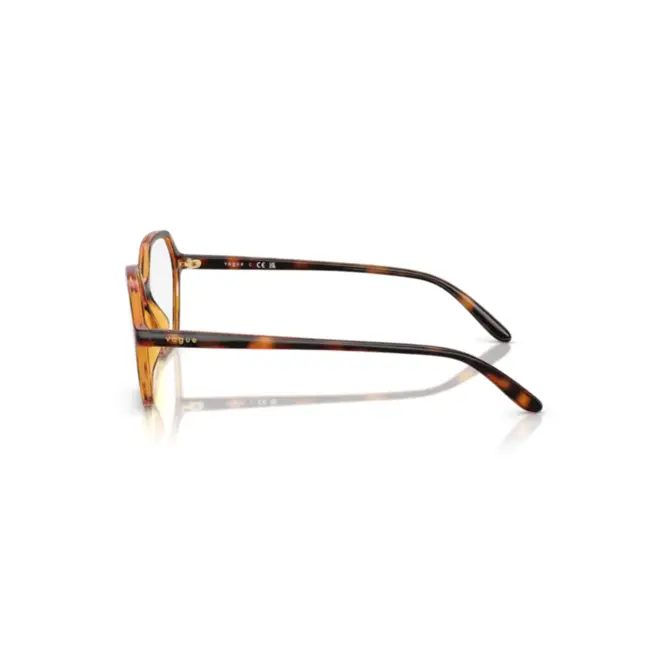 Óculos de Grau Vogue 0VO5622 W656 55 Nylon Marrom Mesclado 4
