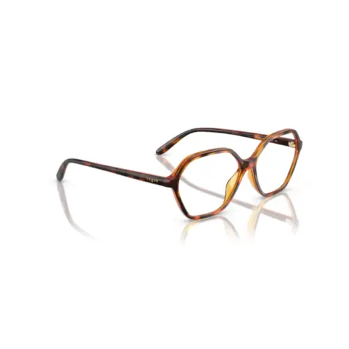 Óculos de Grau Vogue 0VO5622 W656 55 Nylon Marrom Mesclado