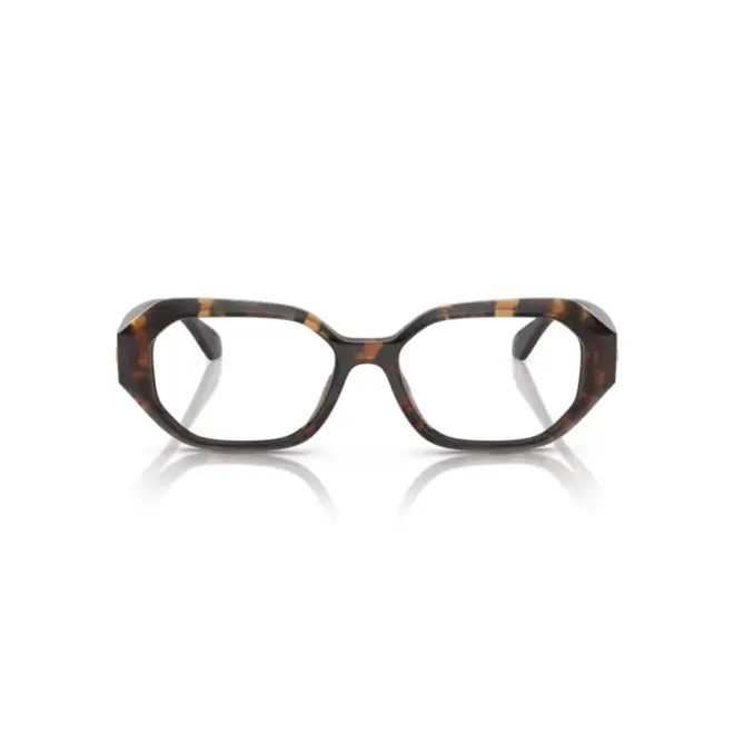 Óculos de Grau Michael Kors 0MK4147U 3006 52 Acetato Marrom Mesclado Escuro 2