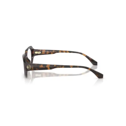 Óculos de Grau Michael Kors 0MK4147U 3006 52 Acetato Marrom Mesclado Escuro